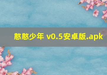 憨憨少年 v0.5安卓版.apk